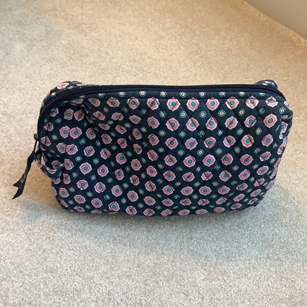 Vera Bradley large cosmetic bag